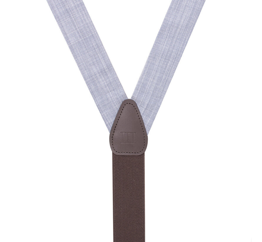 ESON | Linen look braces Blue (TRBRJA053 - 800)