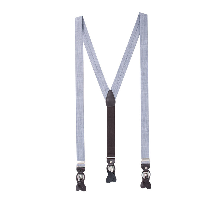 ESON | Linen look braces Blue (TRBRJA053 - 800)