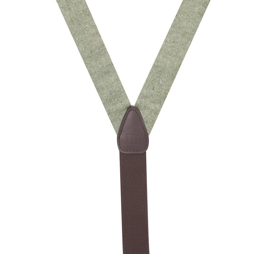 ELANO | Twill braces Green (TRBRJA050 - 900)