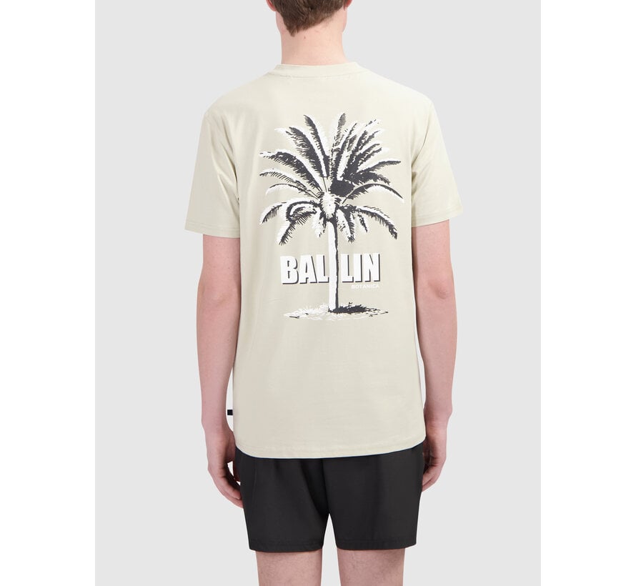Dual-tone Palm T-shirt Sand (25019101 - 46)