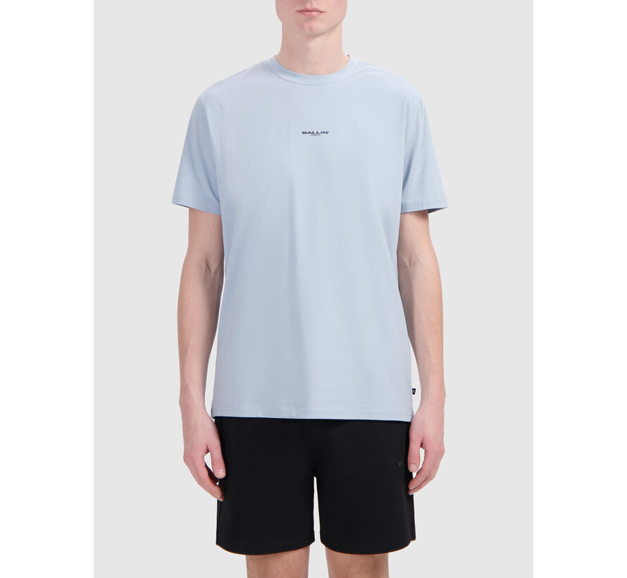 Dual-tone Palm T-shirt Blue Grey (25019101 - 93)