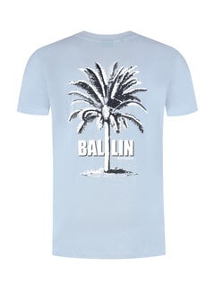 BALLIN' Dual-tone Palm T-shirt Blue Grey (25019101 - 93)