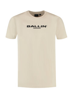 BALLIN' Wordmark T-shirt Sand (25019104 - 46)
