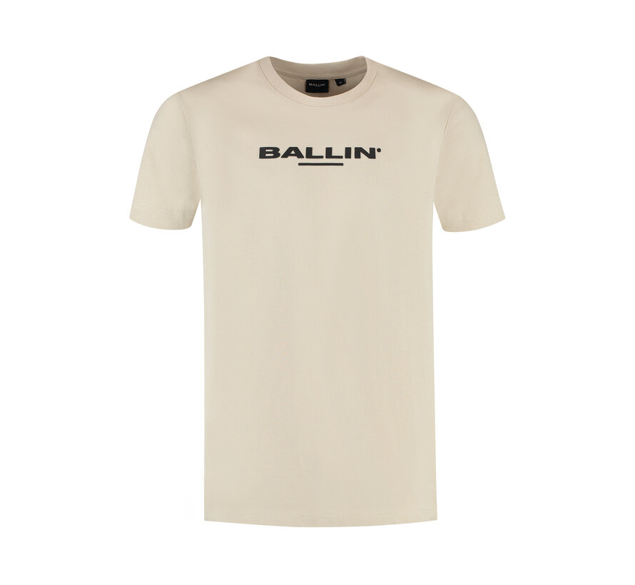 Wordmark T-shirt Sand (25019104 - 46)