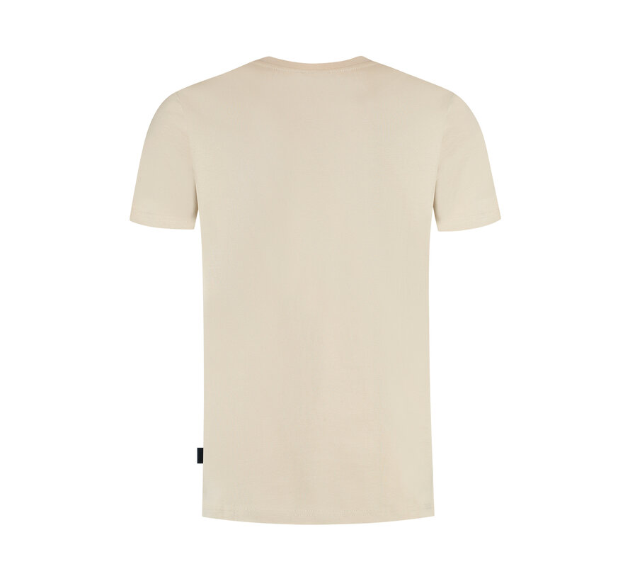 Wordmark T-shirt Sand (25019104 - 46)