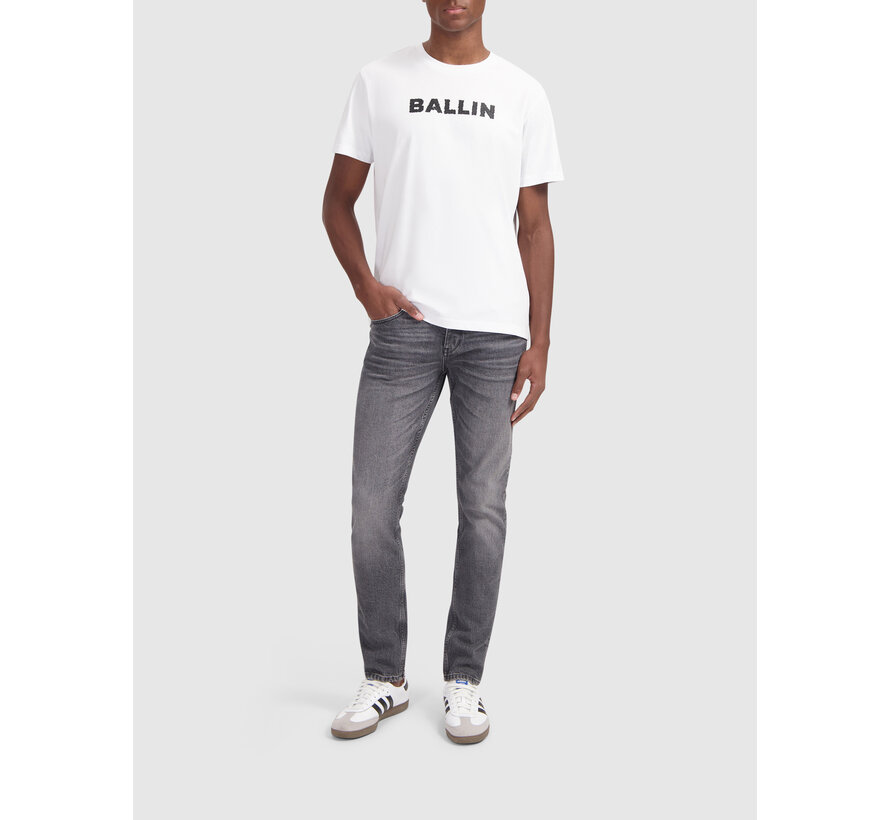 Scratch Logo T-shirt White (25019107 - 01)