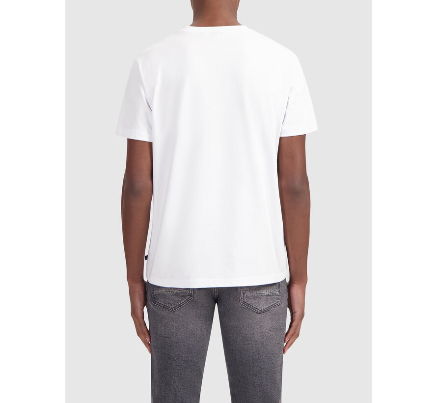 Scratch Logo T-shirt White (25019107 - 01)