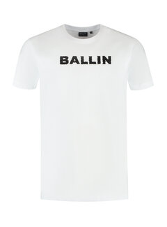 BALLIN' Scratch Logo T-shirt White (25019107 - 01)
