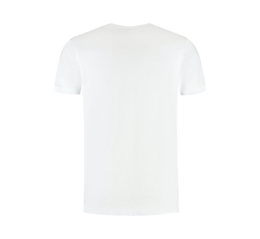 Scratch Logo T-shirt White (25019107 - 01)