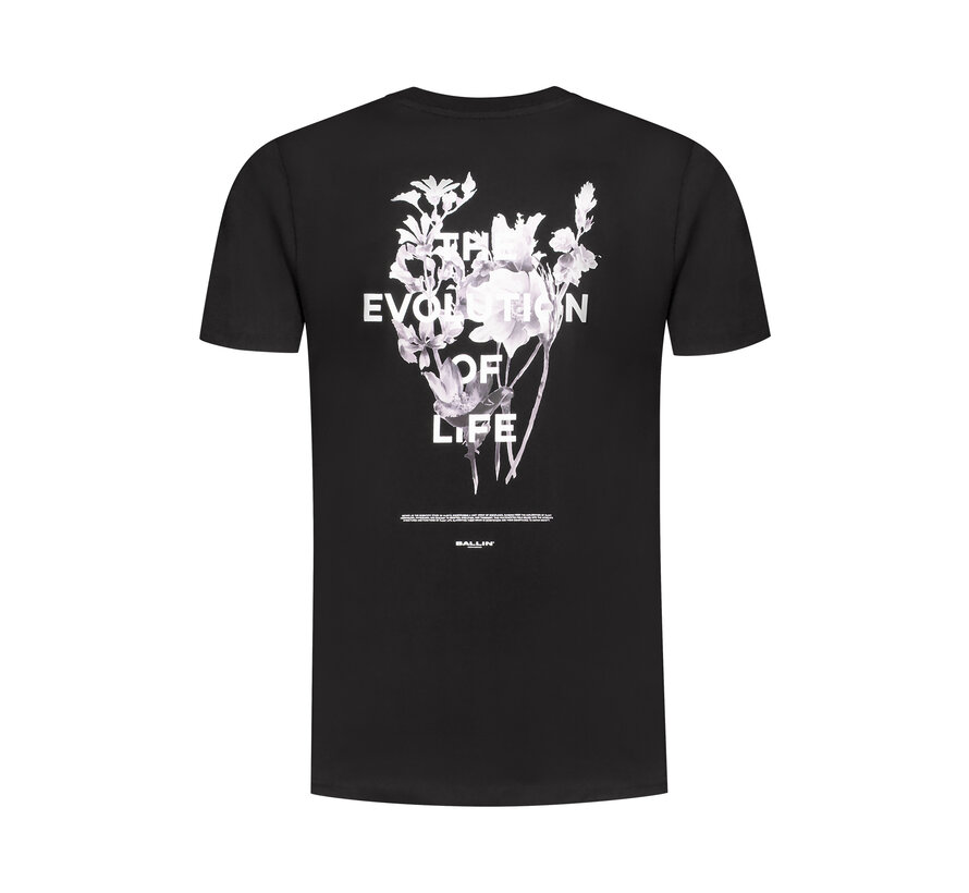 Natural Flow T-shirt Black (25019111 - 02)