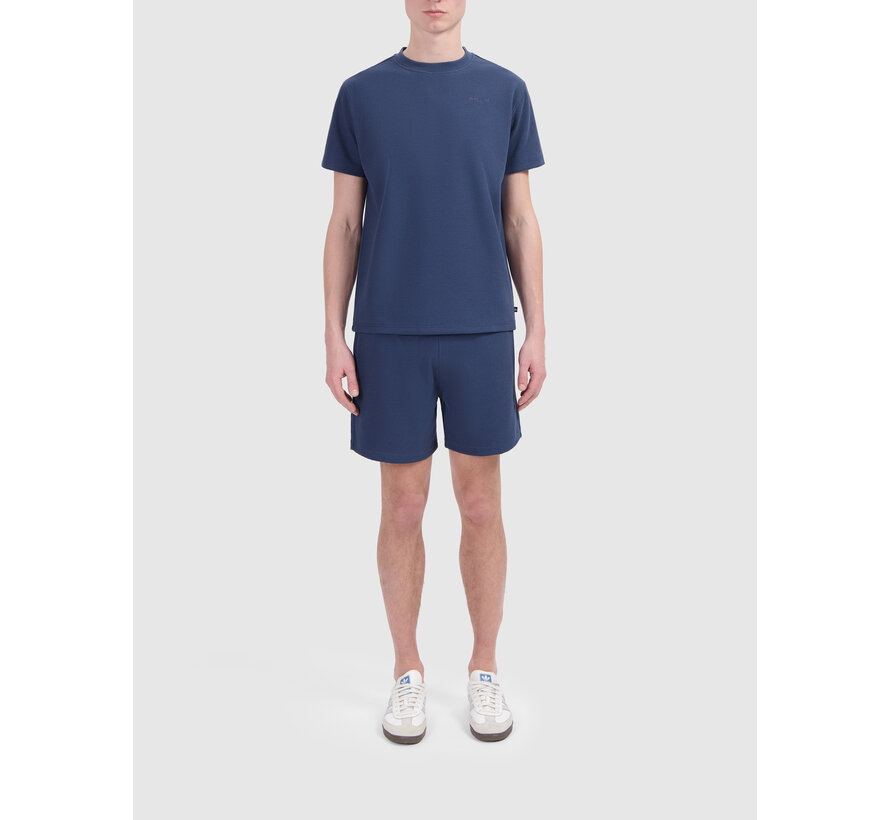 Waffle T-shirt Navy (25019117 - 07)