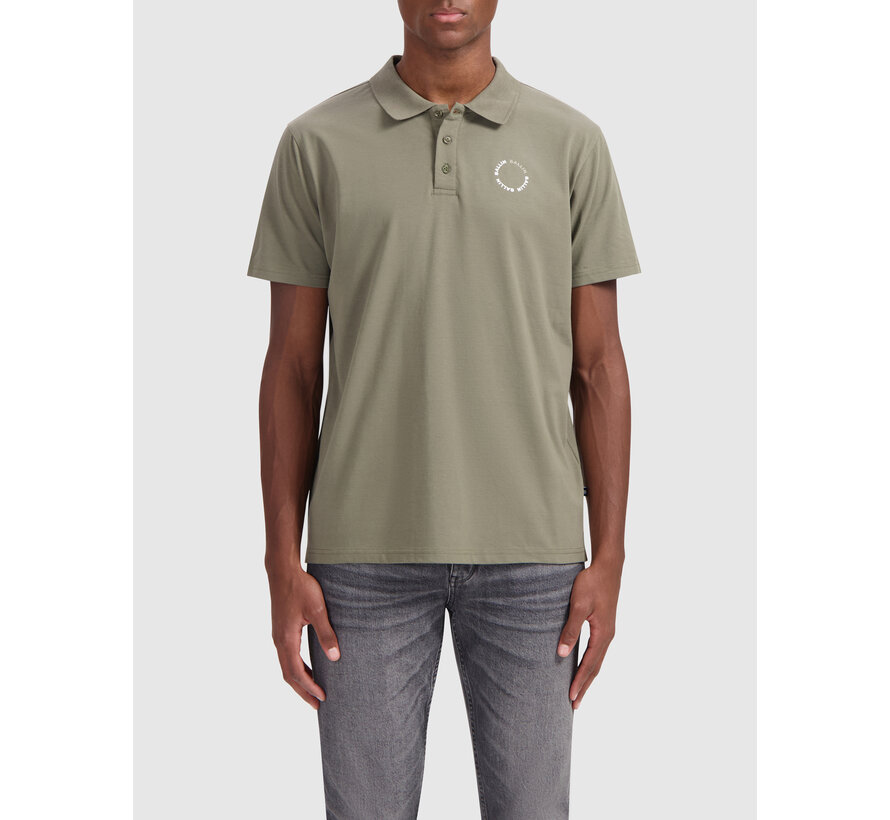 Circle Logo Polo Dark Army (25019131 - 11)