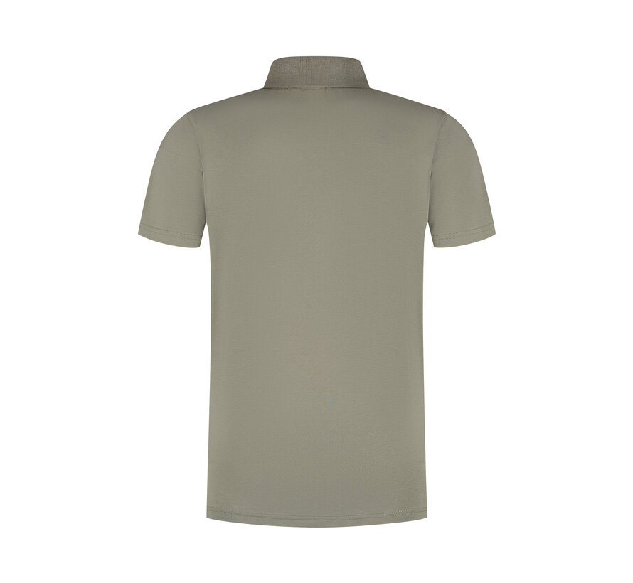 Circle Logo Polo Dark Army (25019131 - 11)