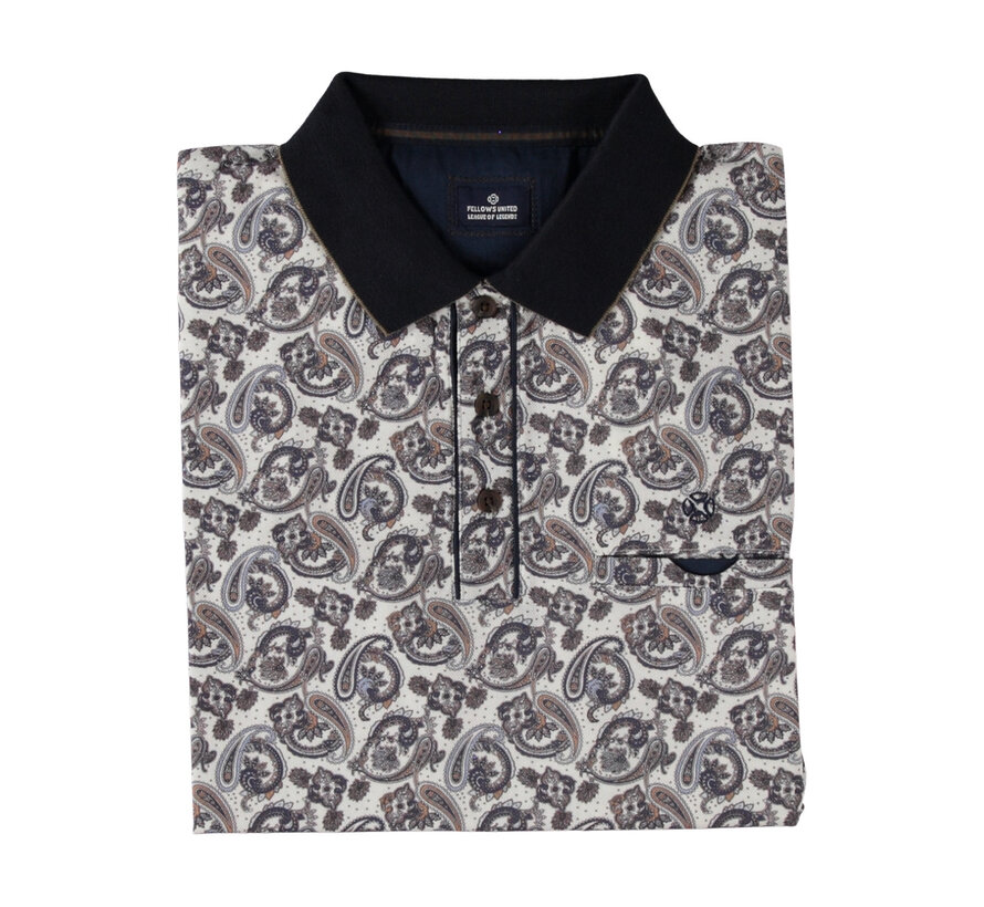 Polo Paisley Navy (51.3612 - 110)