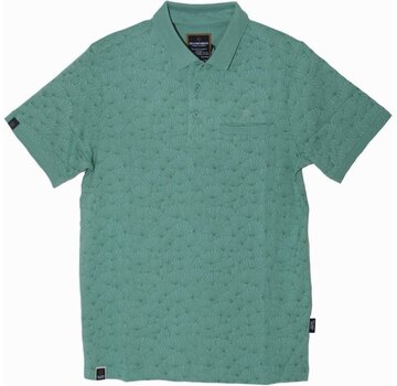 Fellows United Polo Faded Leaves Green (31.3621 - 175)