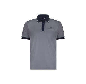 Fellows United Polo Jacuard Navy (51.3604 - 110)