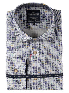 Fellows United Korte Mouw Overhemd Fishes Multicolor (51.6622 - 118)