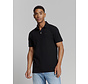 Polo Pique Garment Dyed Black (27380201SN - 020)