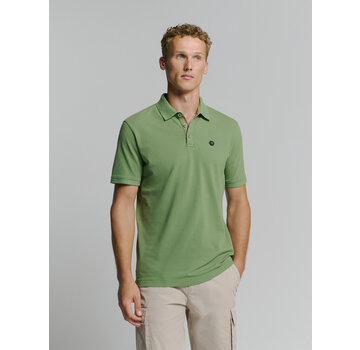 No Excess Polo Pique Garment Dyed Green (27380201SN - 050)
