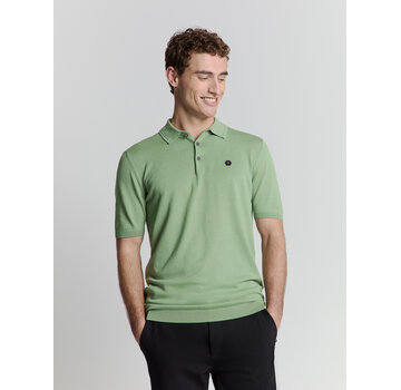No Excess Pullover Short Sleeve Polo Button Solid Green (27210351 - 050)