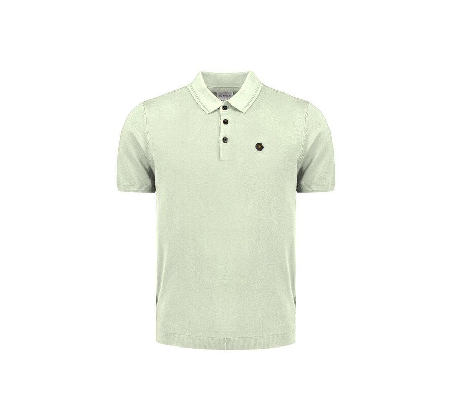 Pullover Short Sleeve Polo Button Solid Mint (27210351 - 058)