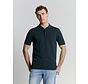 Pullover Short Sleeve Polo Button Solid Night (27210351 - 078)