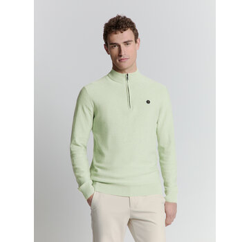 No Excess Pullover Half Zip Melange Mint (27230111 - 058)