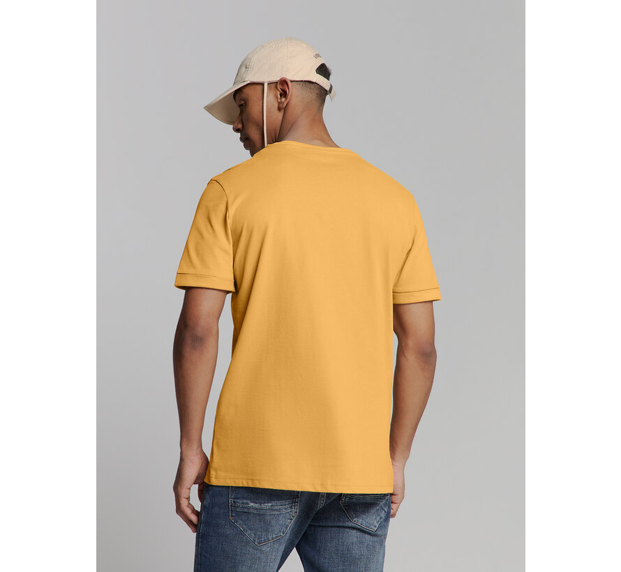 T-Shirt Crewneck Peached Yellow (27360375 - 070)
