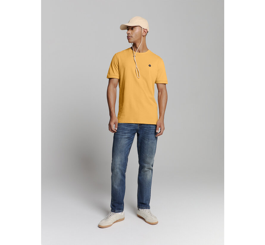 T-Shirt Crewneck Peached Yellow (27360375 - 070)