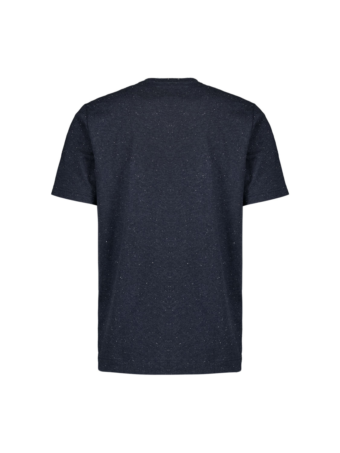 No Excess T-Shirt Granddad With Neps Deep Blue M No Excess