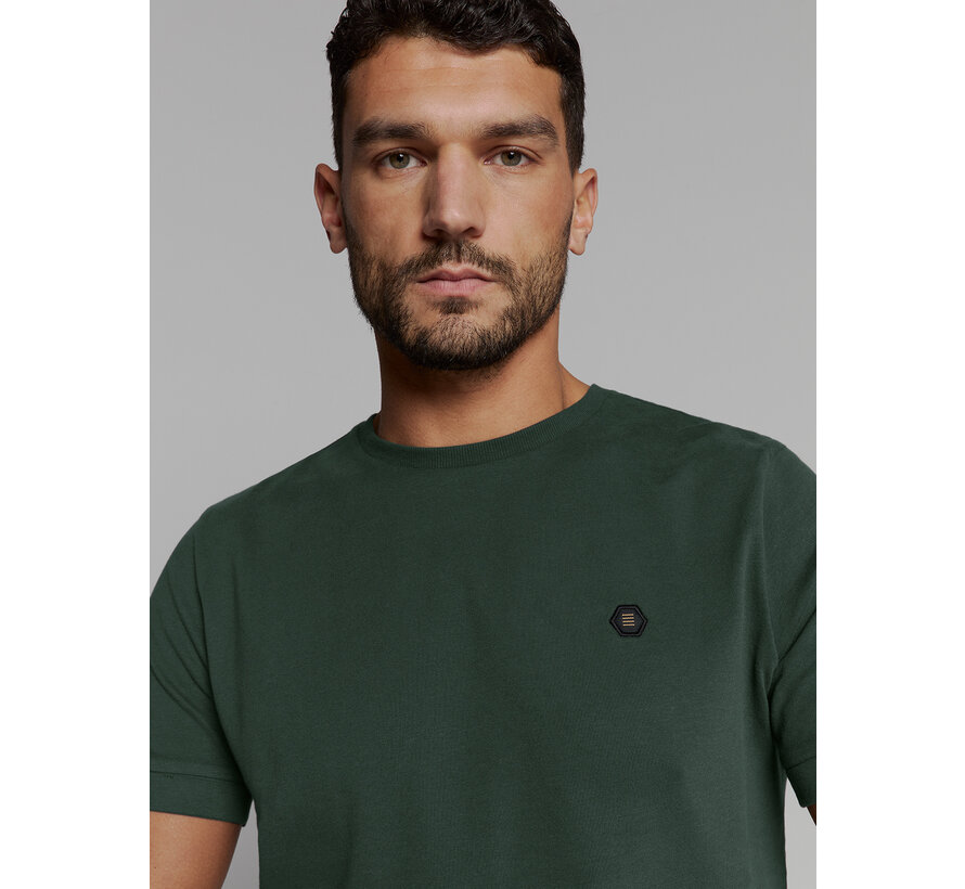 T-Shirt Crewneck Peached Dark Steel (27360375 - 124)