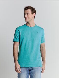 No Excess T-Shirt Crewneck Slub Seablue (27360102SN - 039)