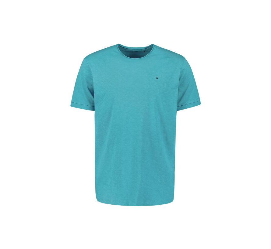 T-Shirt Crewneck Slub Seablue (27360102SN - 039)