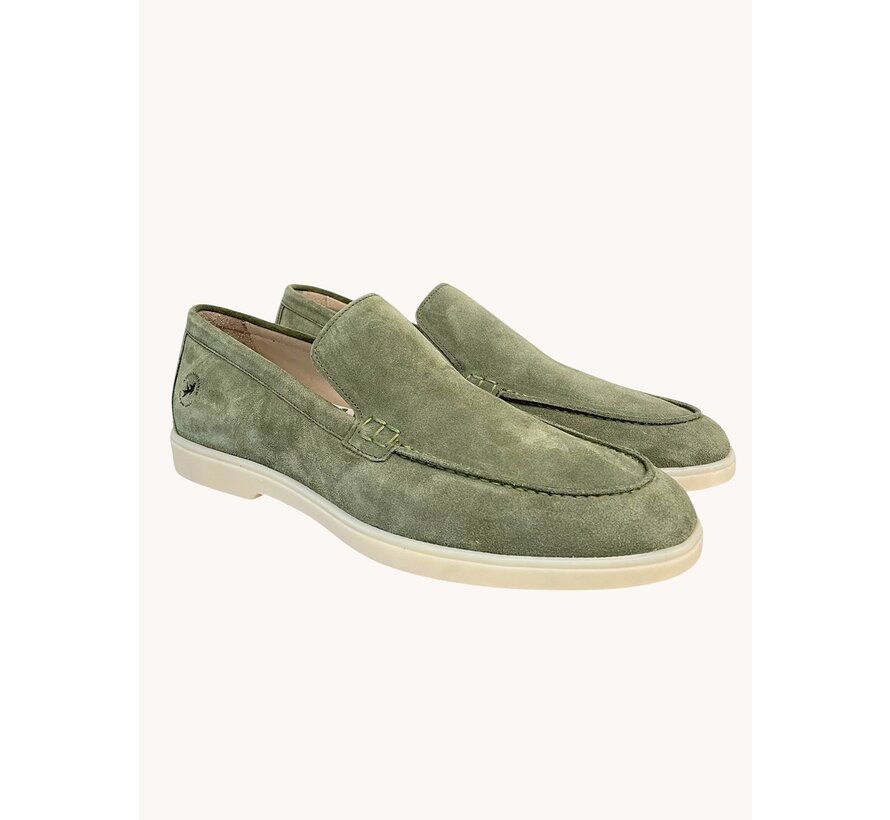 MELIK X FRED loafer suede Thyme (31.703.312)