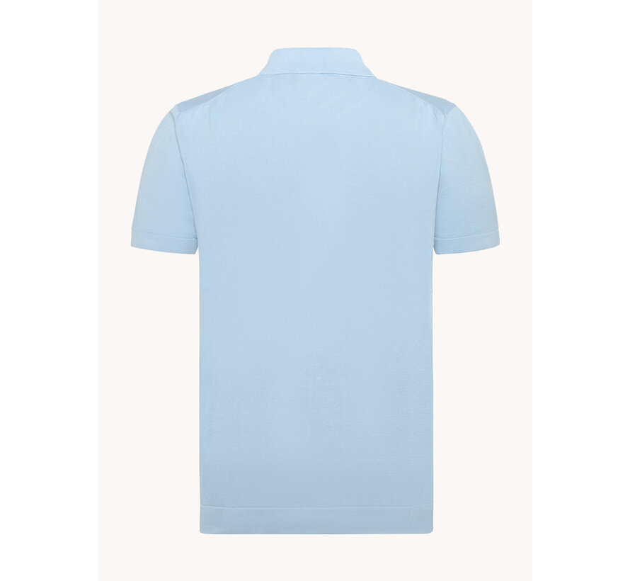 Polo knitted Light Blue (31.312.610)