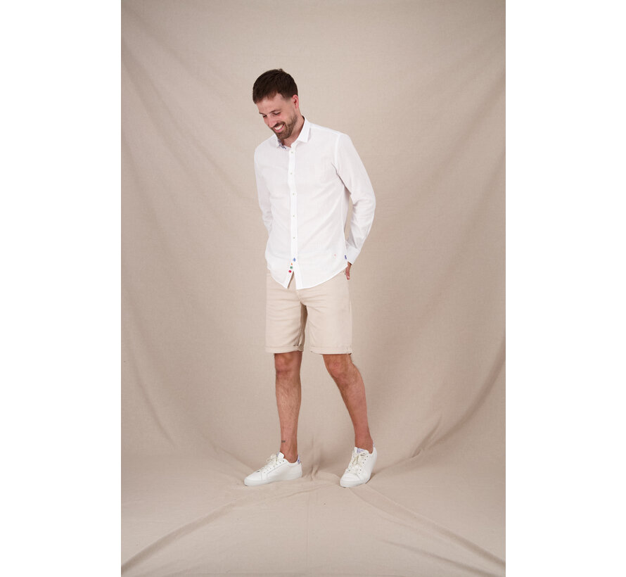 Short coloured denim Sand (31.222.205)