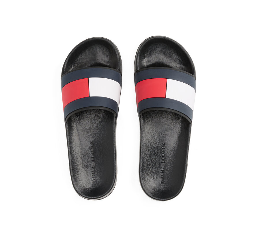 Slippers Rubber TH Flag Pool Slide Black (FM0FM04263 - BDS)