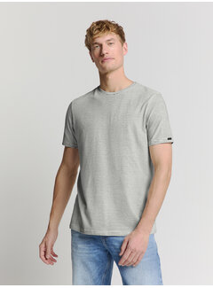 No Excess T-Shirt Crewneck Stripes Offwhite (27340371 - 011)