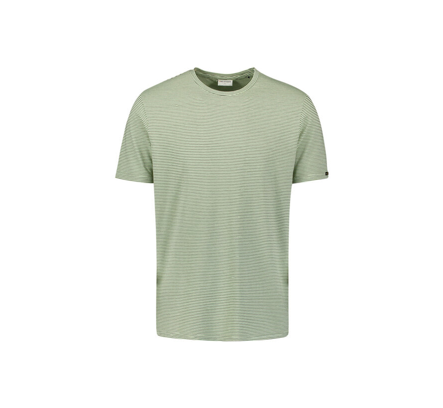 T-Shirt Crewneck Stripes Mint (27340371 - 058)