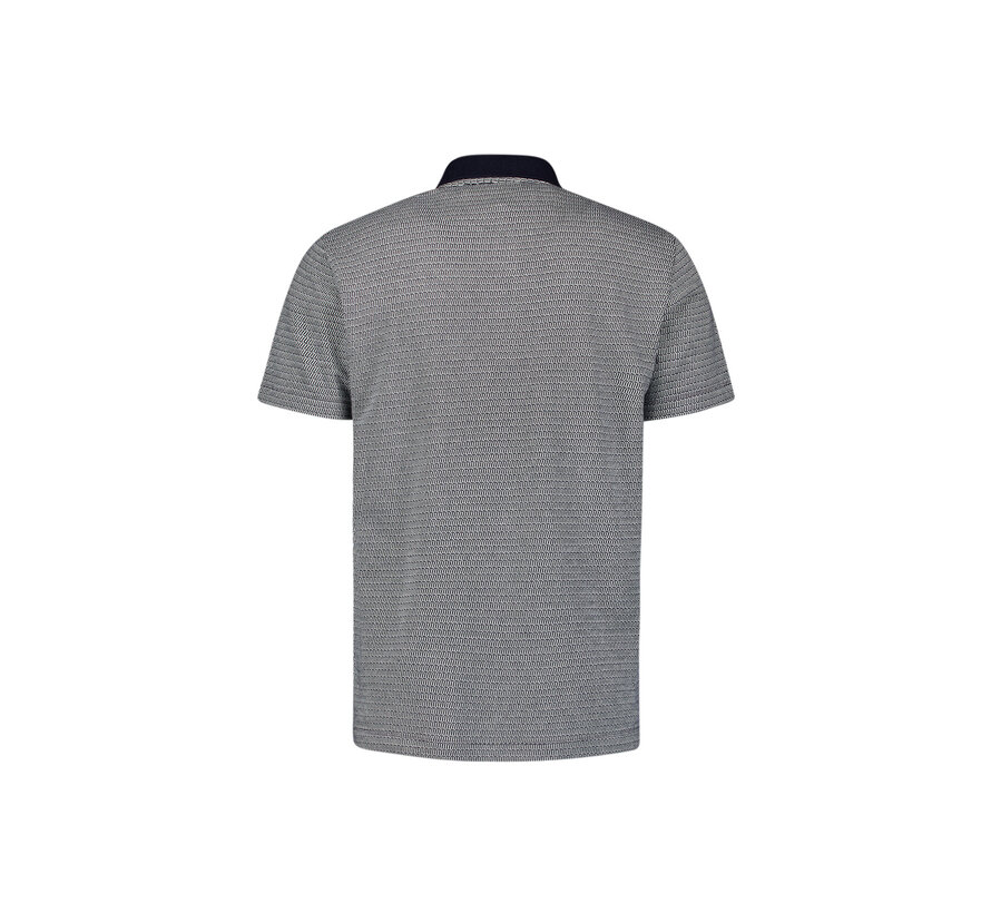 Polo 2 Coloured Jacquard Deep Blue (27380350 - 096)