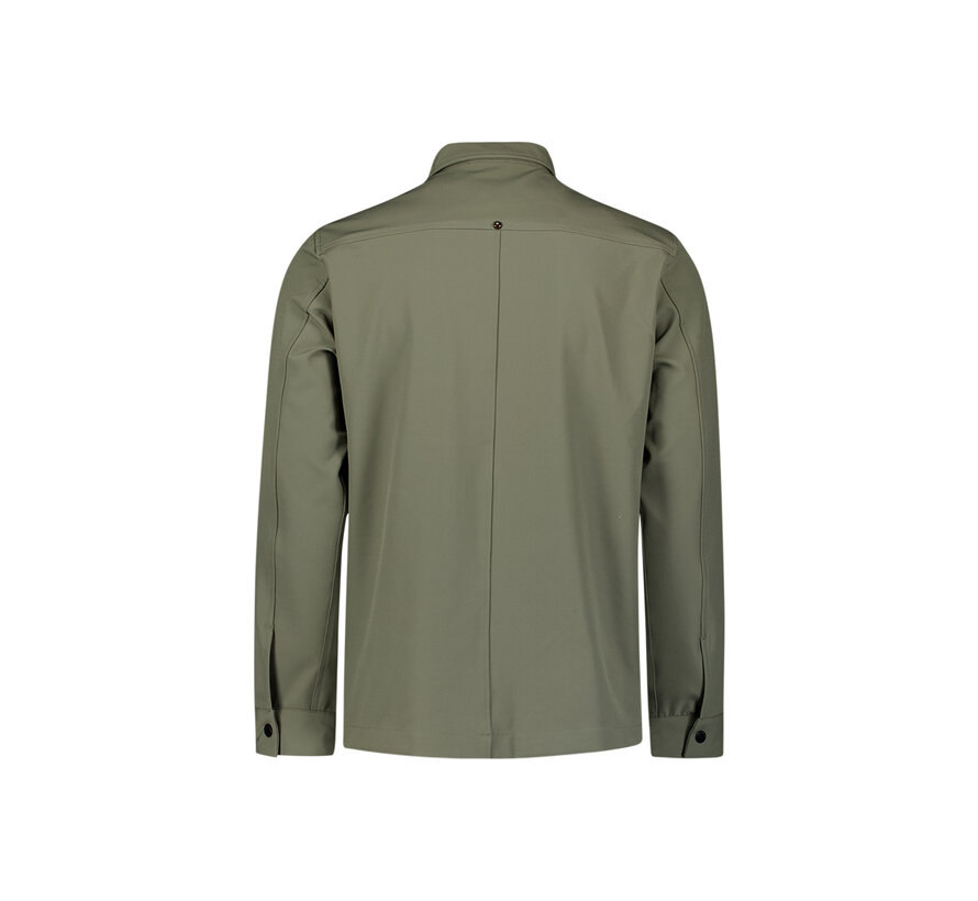 Overshirt Full Zipper Stretch Sedoc Light Army (27510104 - 177)