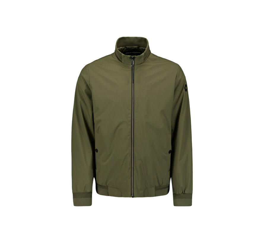 Jacket Short Fit Clean Soft Dark Moss (27630210 - 186)