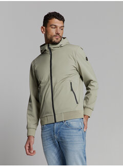 No Excess Jacket Short Fit Hooded Light Army (27630216 - 177)