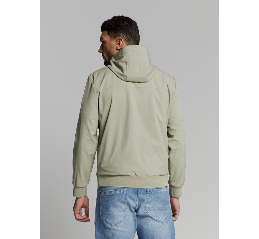 Jacket Short Fit Hooded Light Army (27630216 - 177)