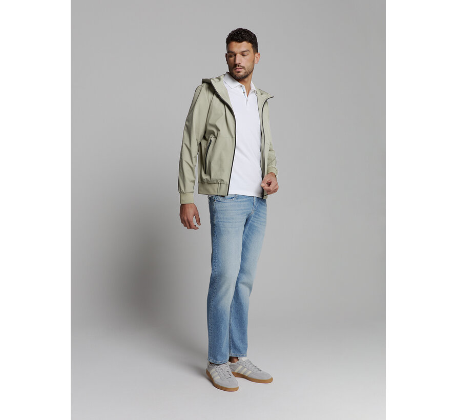 Jacket Short Fit Hooded Light Army (27630216 - 177)