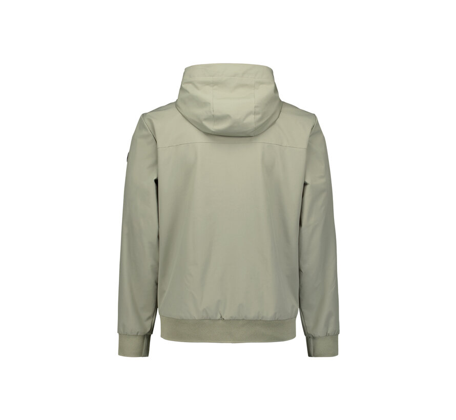 Jacket Short Fit Hooded Light Army (27630216 - 177)