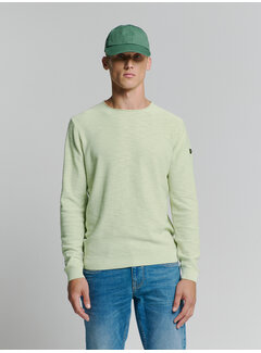 No Excess Pullover Crewneck Garment Dyed + Stone Washed Mint (27210101SN - 058)