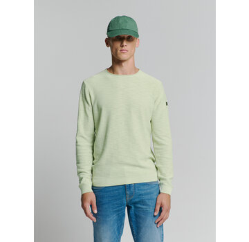 No Excess Pullover Crewneck Garment Dyed + Stone Washed Mint (27210101SN - 058)