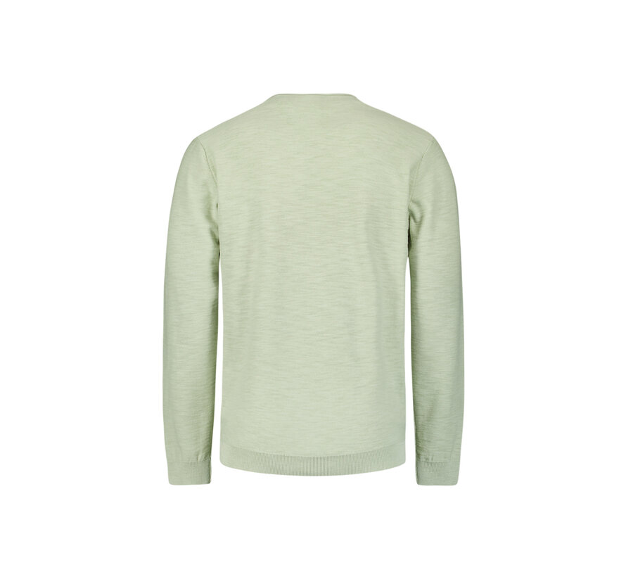 Pullover Crewneck Garment Dyed + Stone Washed Mint (27210101SN - 058)