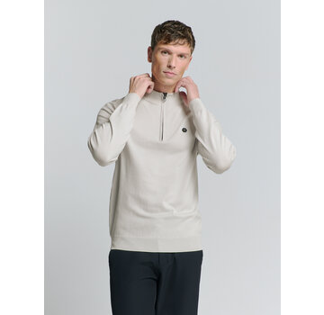No Excess Pullover Half Zip Chalk (27210106SN - 017)